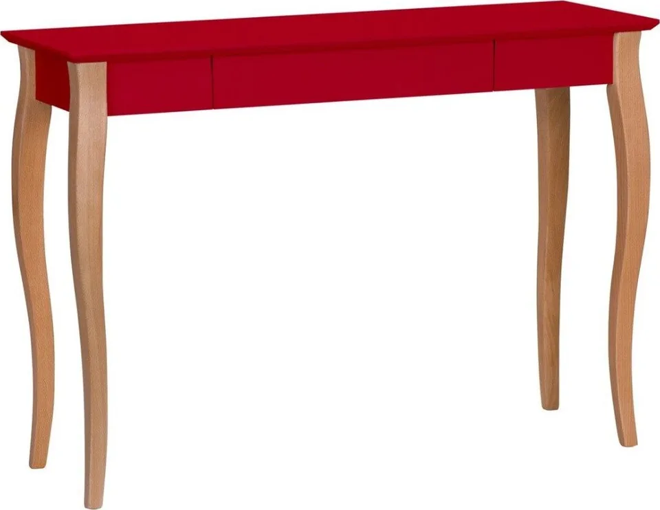 Biurko Ragaba Lillo Czerwone 105 cm x 40 cm