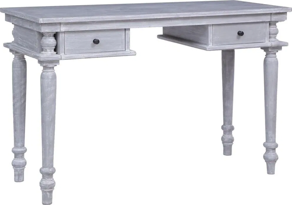 Biurko vidaXL 337084 Szare 115 cm x 50 cm
