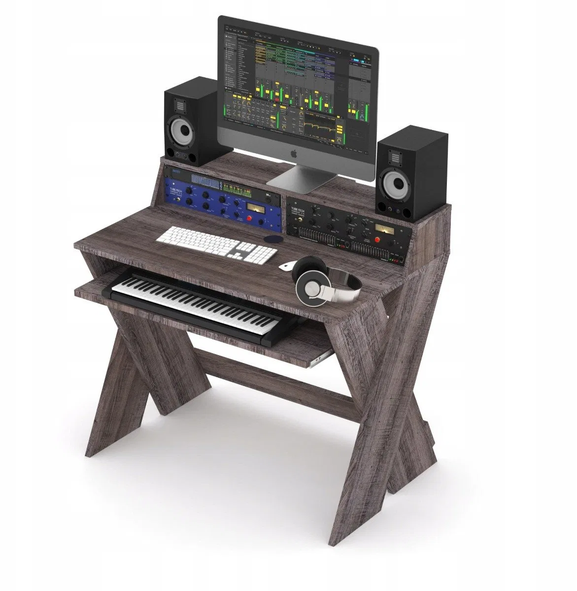 GLORIOUS Sound Desk Compact Walnut