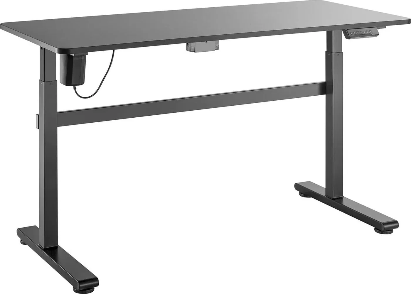 Biurko Ergo Office ER-434 Szare 140 cm x 60 cm