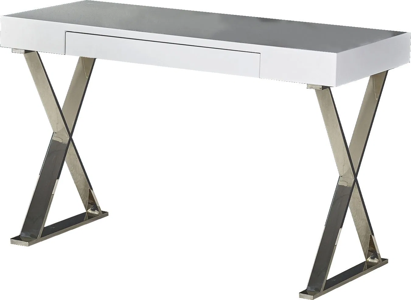 Biurko Profeos Erion Białe 120 cm x 55 cm