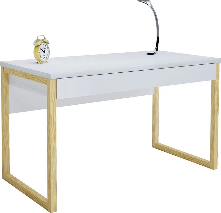 Biurko Elior Inelo X8 Białe 100 cm x 58 cm