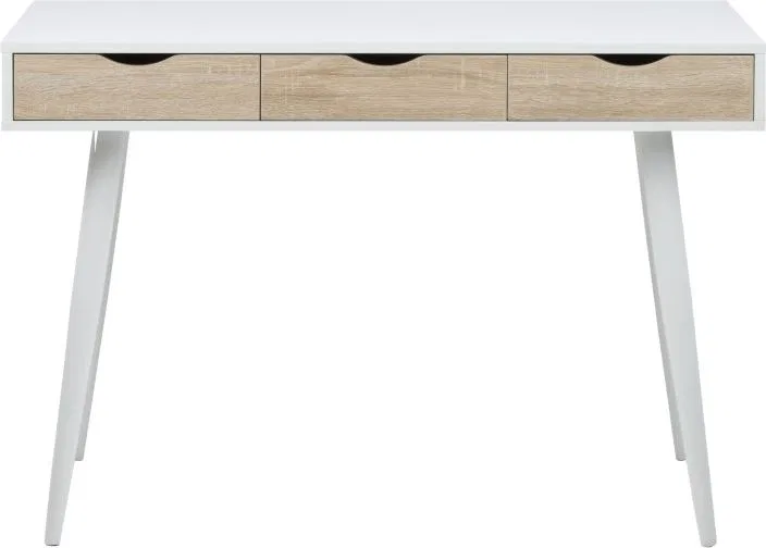 Biurko Actona Białe 110 cm x 50 cm
