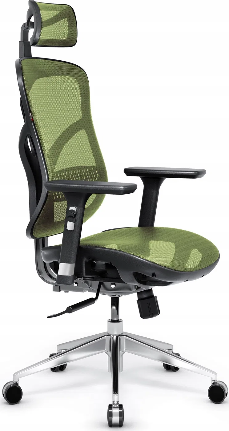 Krzesło biurowe Diablo Chairs V-Basic Biało-czarne