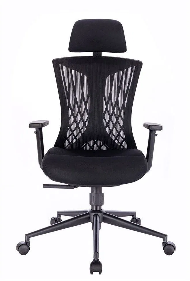 FOTEL BIUROWY ERGONOMICZNY AVERY CZARNY
