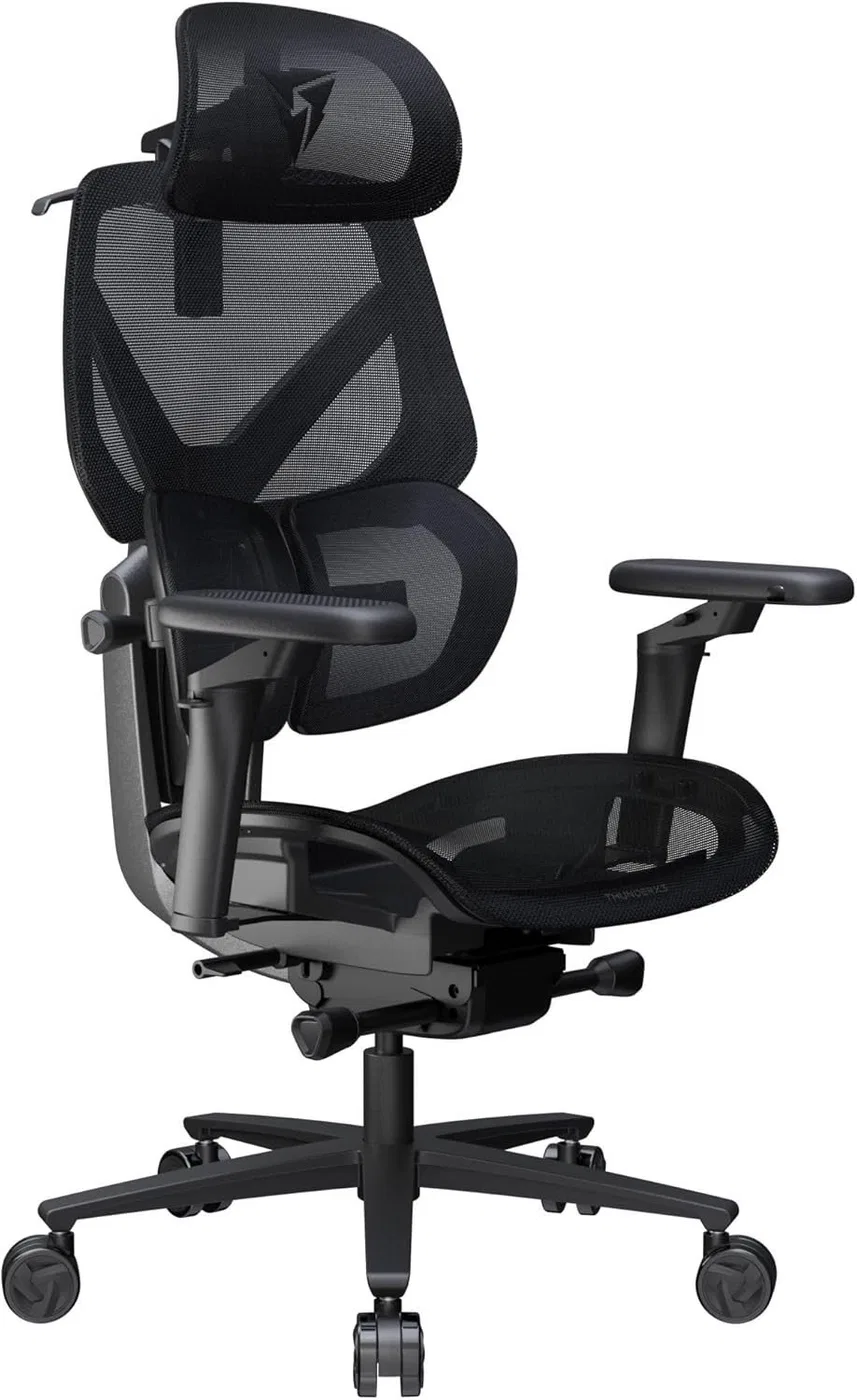 ThunderX3 FLEX Pro Gaming Stuhl, ergonomisch - Mesh, schwarz