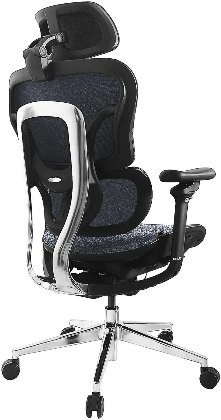 Equip Ergonomischer Bürostuhl mit Kopf und Armstützen  bl-sw lite Retail