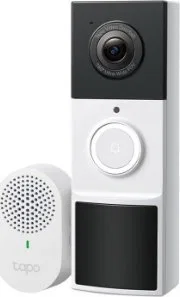 TP-LINK Video Doorbell Camera | Tapo D210 | 3 MP | 1.18mm/F1.8 | IP65 | H.264 | Micro SD, Max. 512 one size