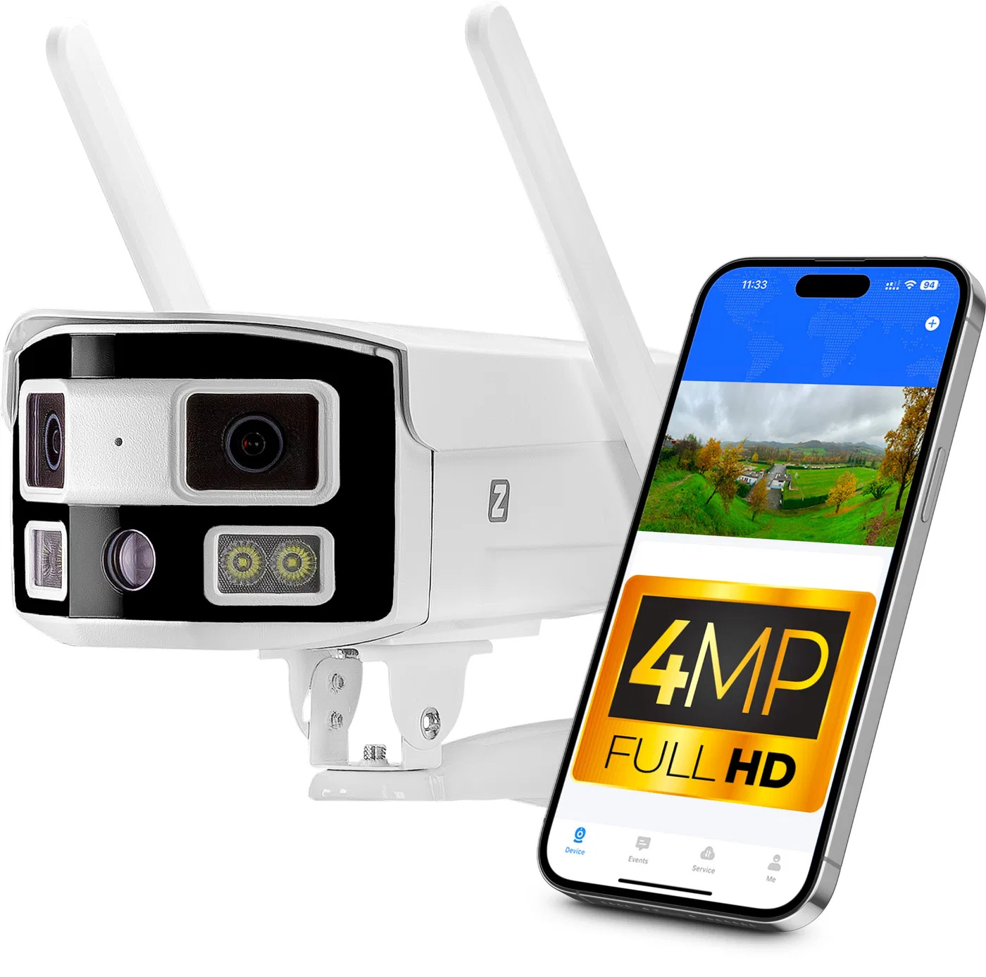 Kamera Zintronic E4 Panoramic IP WiFi  Zintronic IKTW430PANV2