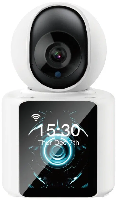 XO KAMERA WIFI SMART HOME CR03 Biała wideorozmowa