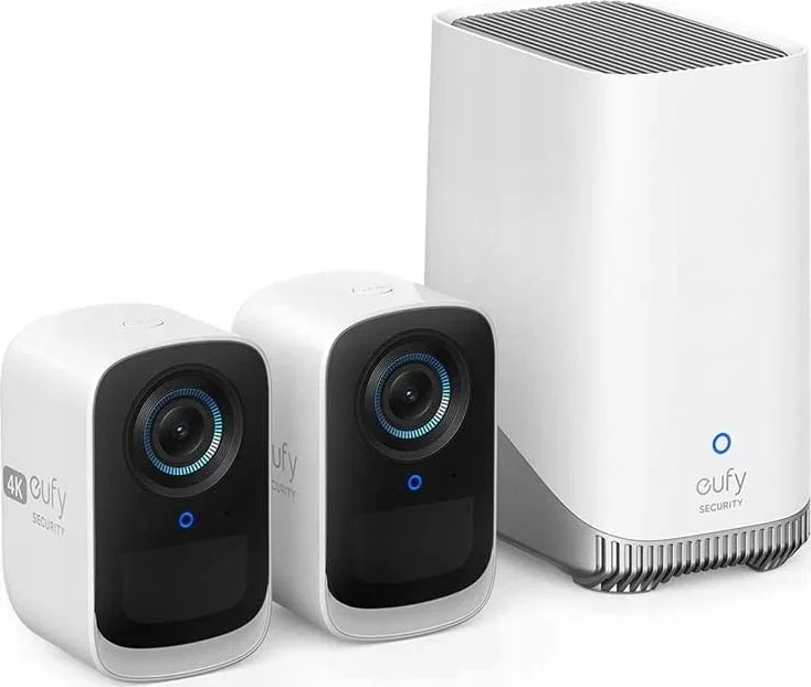 Kamera IP Anker Anker Eufy Security Camera eufyCam 3C 2+1 Kit, Baltas | Anker Eufy