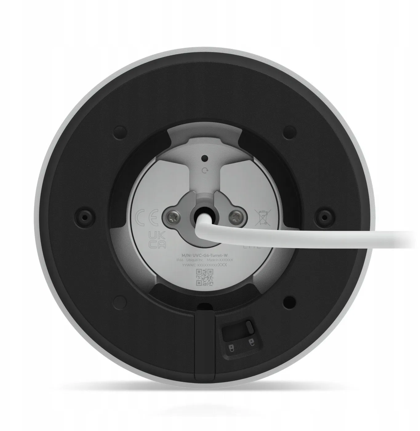UBIQUITI G6 TURRET ALL-WEATHER, TAMPER-RESISTANT 4K POE CAMERA WITH A 1/1.8" 8MP IMAGE SENSOR, MULTI-TOPS AI ENGINE, AND 3-AXIS