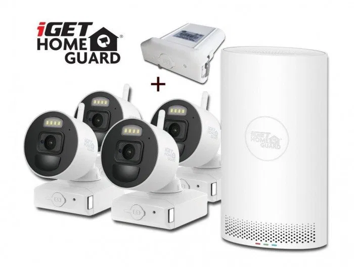 iGET iGET HOMEGUARD HGNVK88004P + náhradní baterie ZDARMA