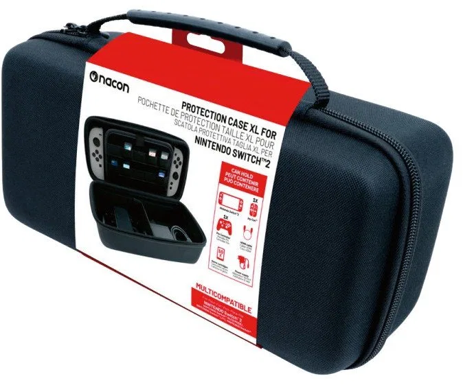 NACON SWITCH2 Etui na konsole i akcesoria czarne