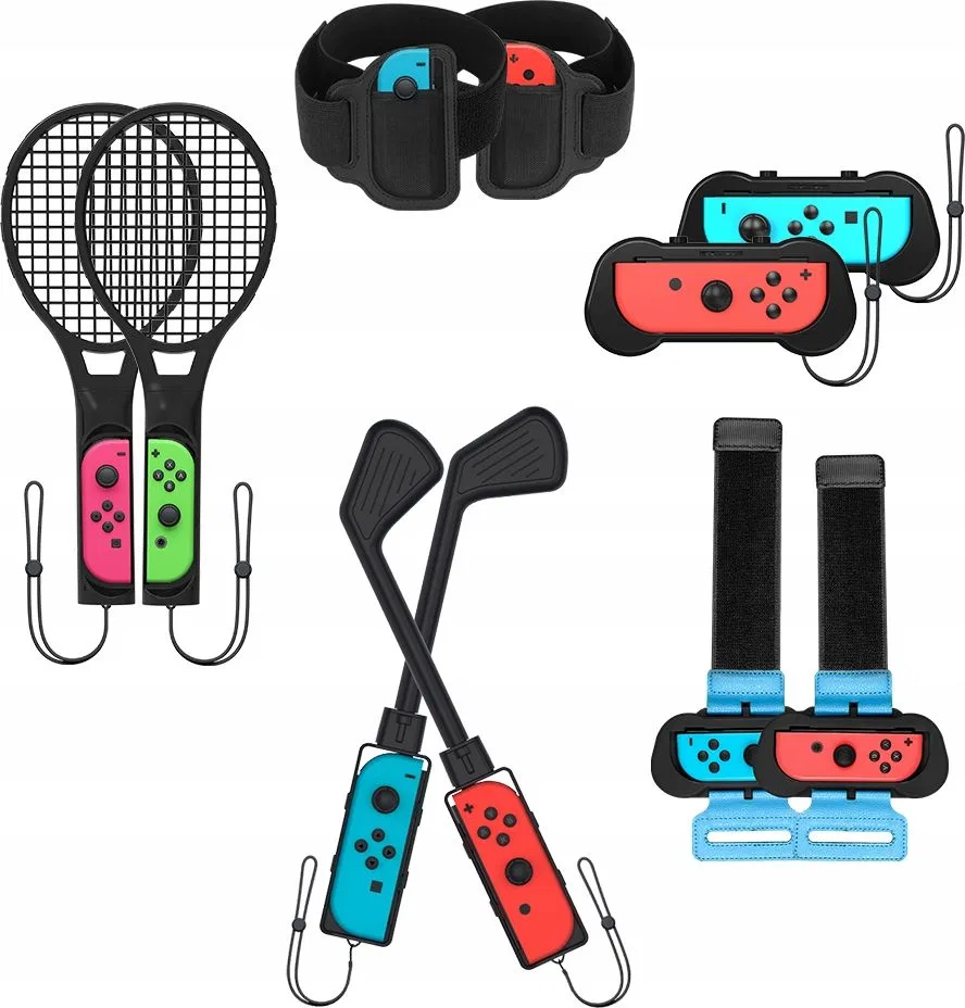 JYS zestaw uchwytów 10w1 do Nintendo Switch