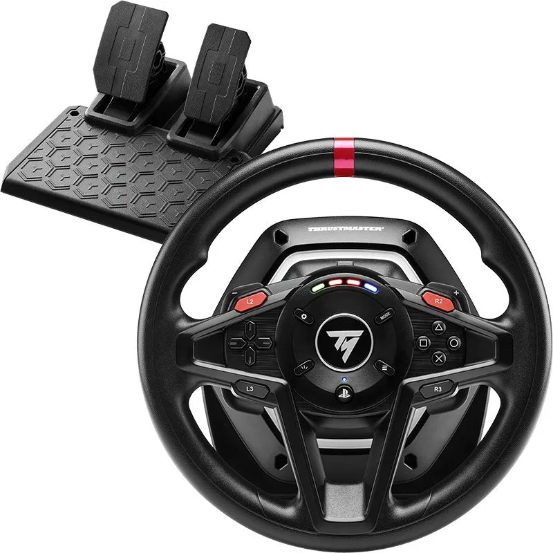 Kierownica Thrustmaster T128 SimTask Pack (4460264) + Lewarek TH8S (4060256)