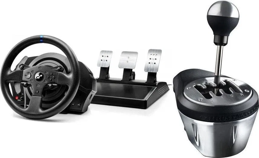 Kierownica Thrustmaster T300RS GT (4160681) + Lewarek TH8A (4060059)