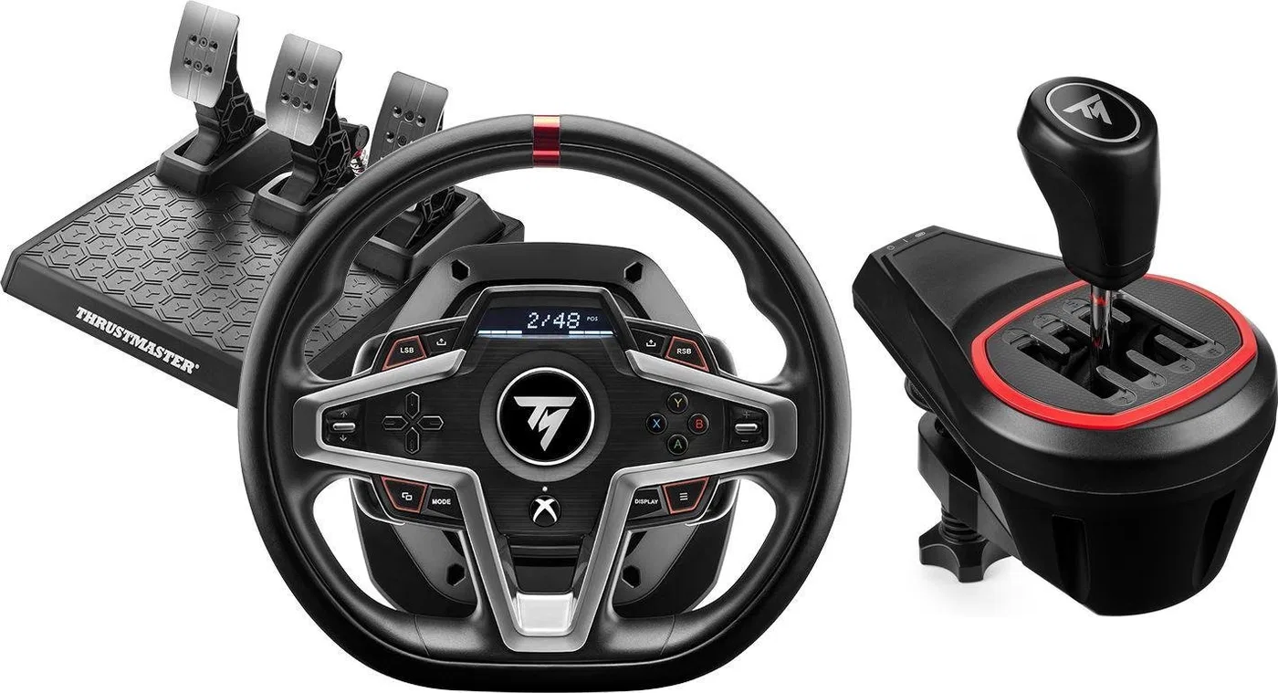 Kierownica Thrustmaster T248 XBOX/PC (4460182) + Lewarek TH8A (4060059)