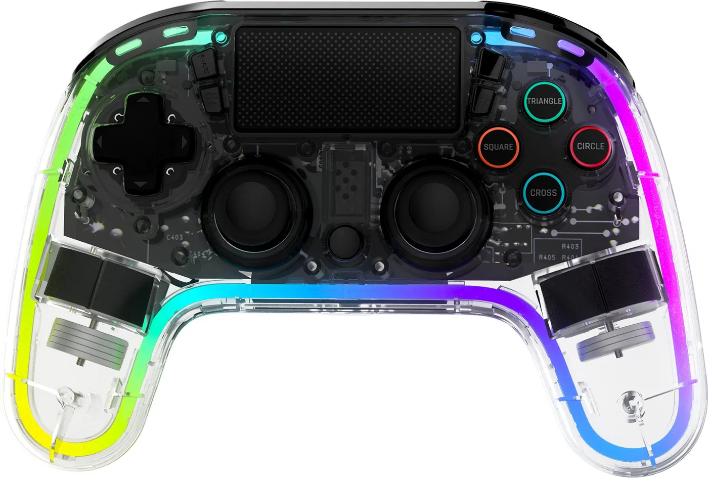 Snakebyte wireless RGB game controller, PS4