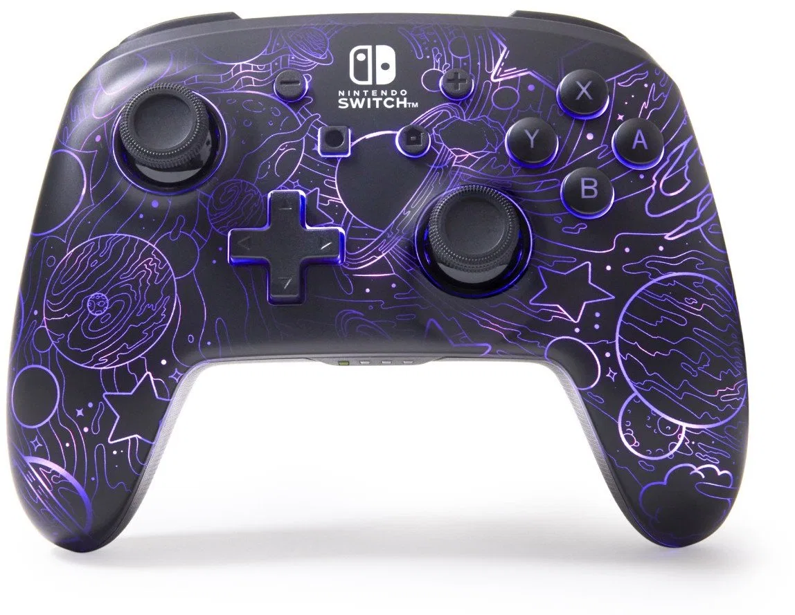 PowerA SWITCH Pad bezprzewodowy Enhanced Lumectra Galactic Vortex