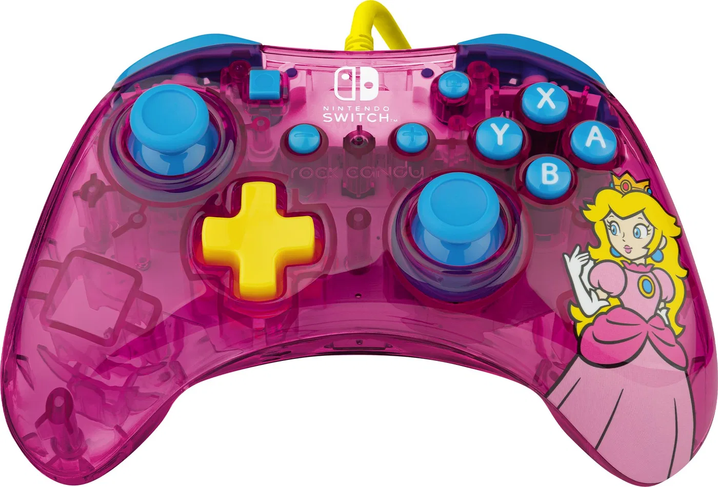 PDP controller Rock Candy Nintendo Switch, Peach