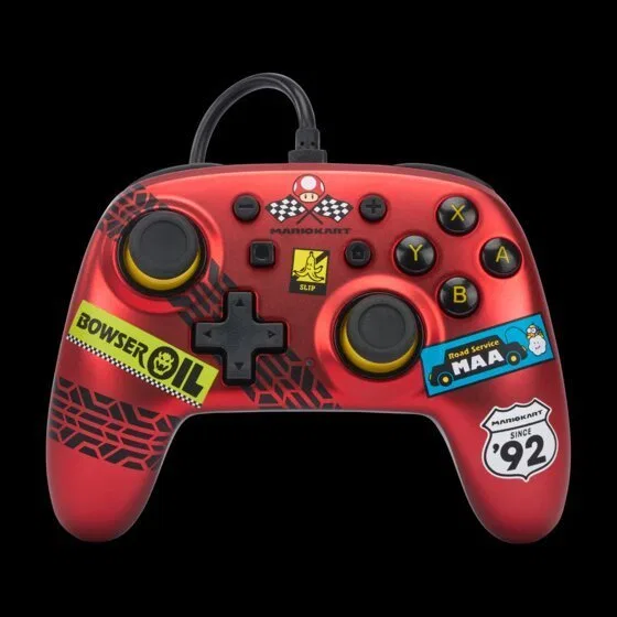 Pad PowerA PowerA SWITCH Pad przewodowy NANO Mario Kart: Racer Red