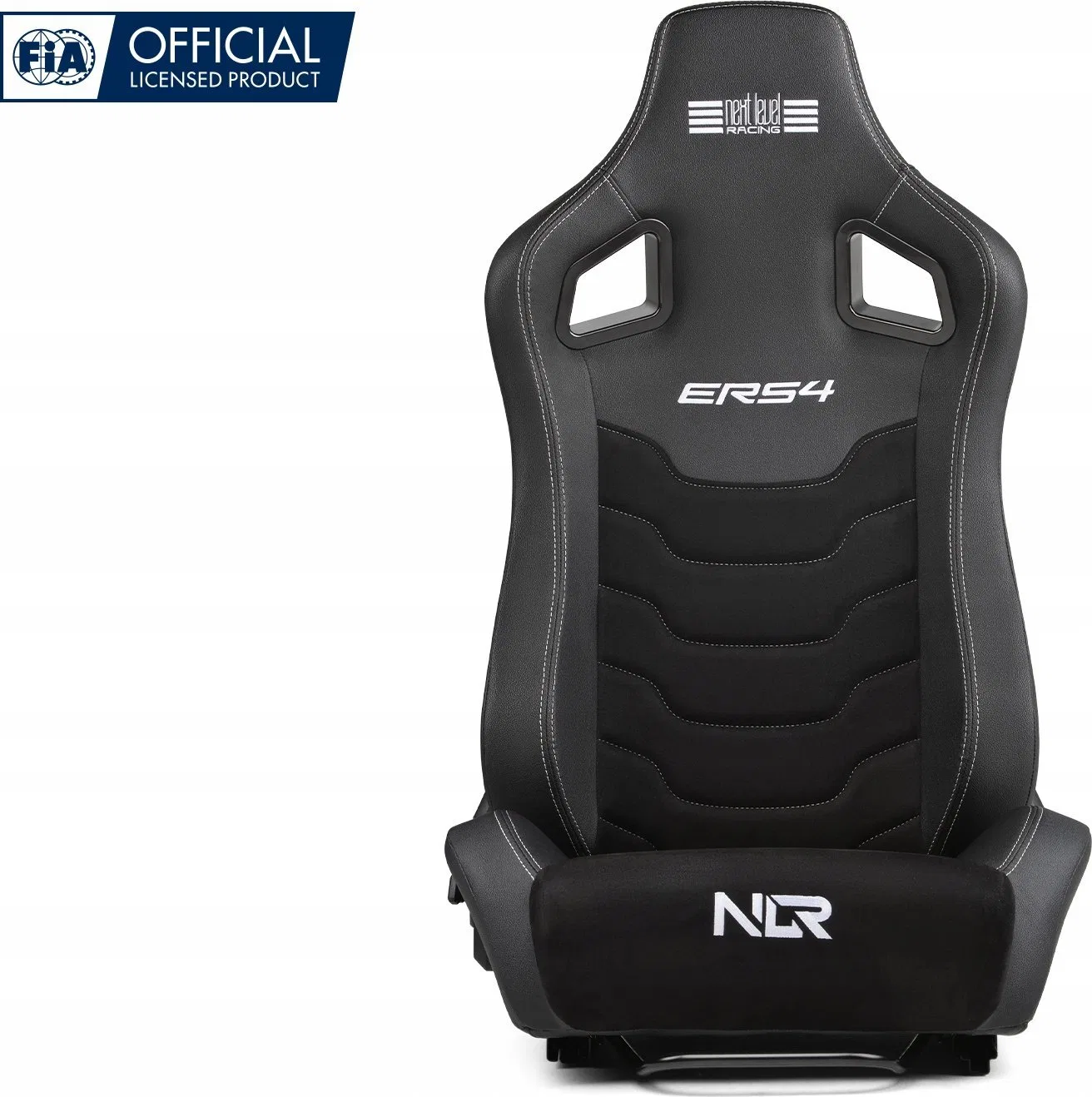 Next Level Racing ERS4 Elite Reclining Seat - PU-Leder & Wildleder Edition