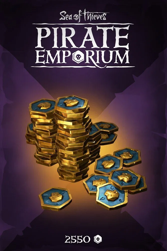 Microsoft MS ESD Sea of Thieves Captains Ancient Coin Pack 2550 Coins XXS ML