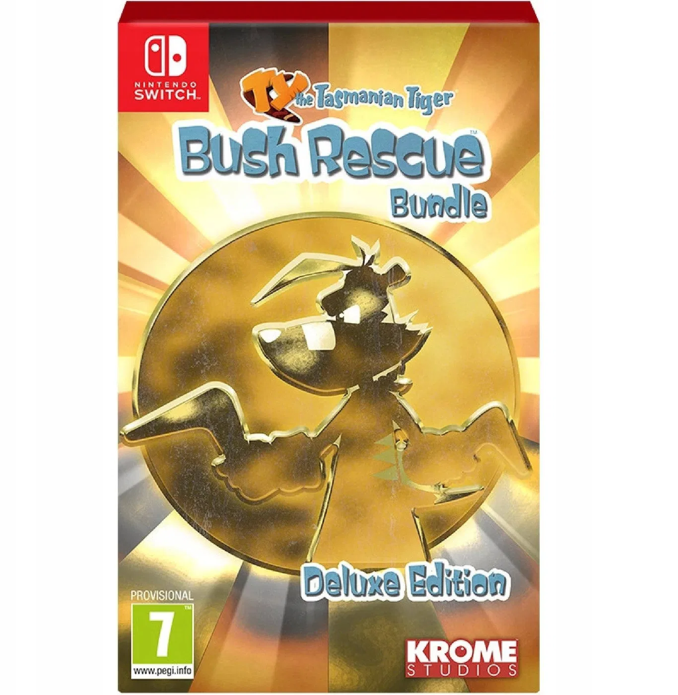 TY THE TASMANIAN TIGER HD: BUSH RESCUE BUNDLE DELUXE EDITION SWITCH