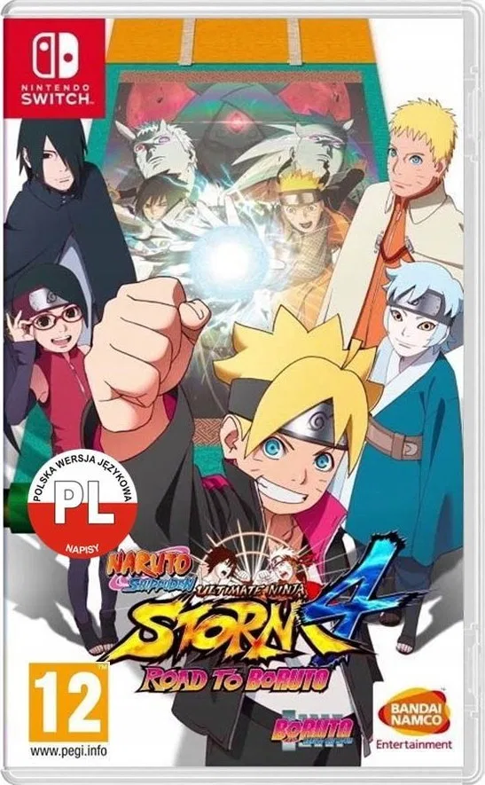 Gra Switch Naruto Ninja Storm 4 Boruto