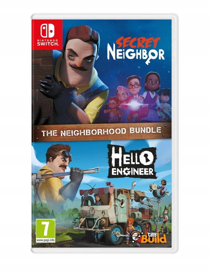 SECRET NEIGHBOR + HELLO ENGINEER  THE NEIGHBORHOOD BUNDLE SWITCH