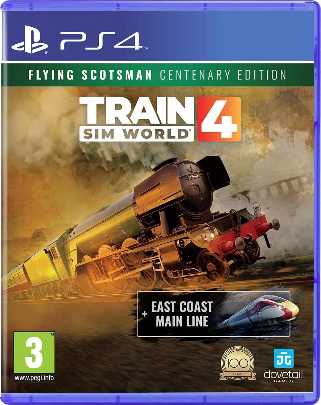 Train Sim World 4  Flying Scotsman Centenary Edition (PS4)