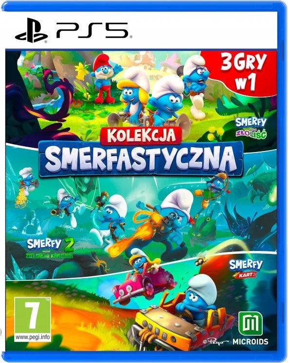 Gra PlayStation 5 Kolekcja Smerfastyczna 3w1