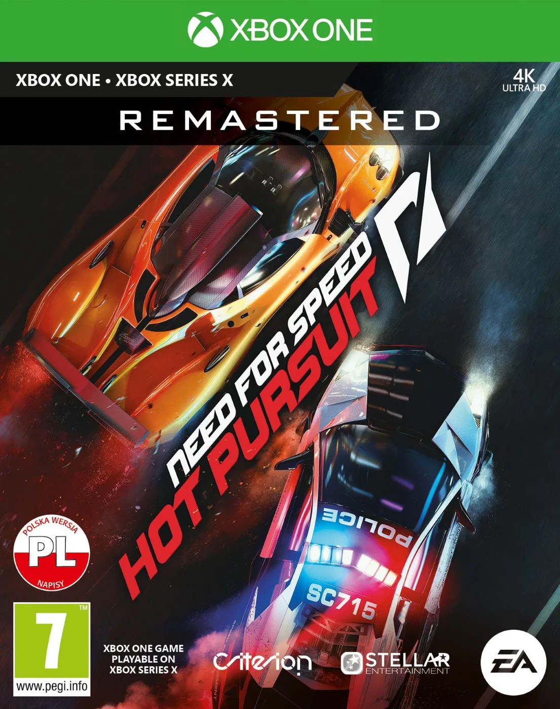 Need for Speed Hot Pursuit Remastered Xbox One