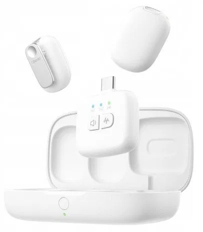 Zestaw do bezprzewodowej transmisji dźwięku Ulanzi A30 Tiny - USB-C, biały