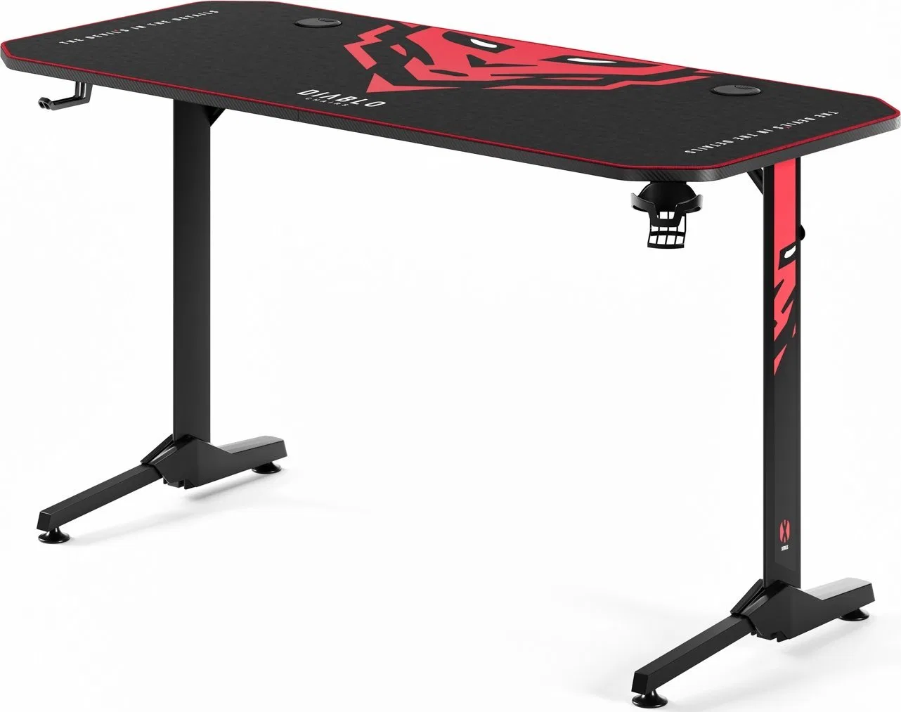 Biurko Diablo X-Mate 1400 Czarne 140 cmx60 cm