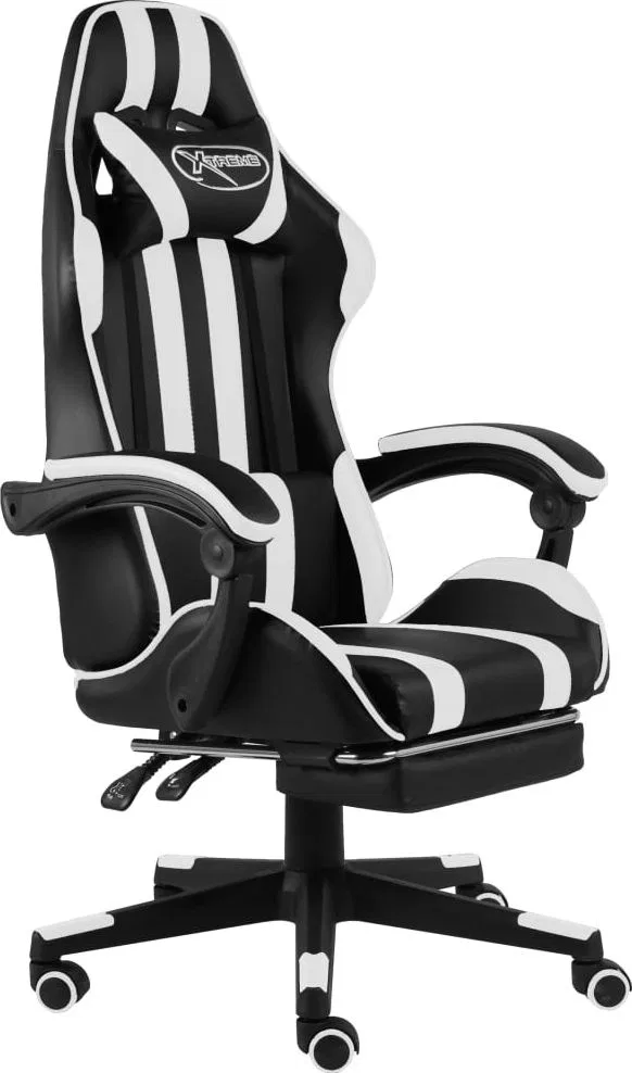 Fotel vidaXL niebieski (20518)