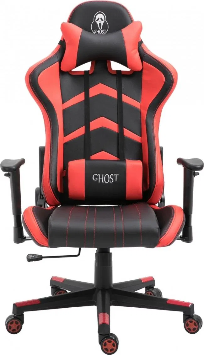 Fotel Ghost Chairs Five czarno-czerwony