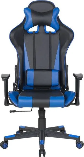 Fotel Beliani GAMER niebieski (182357-145540)