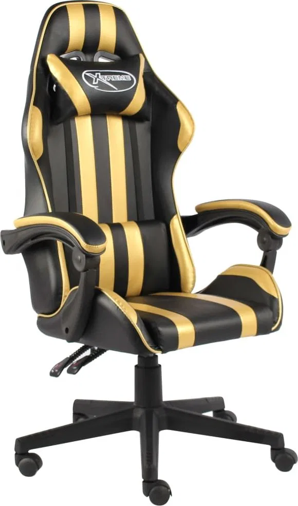 Fotel vidaXL złoty (20520)
