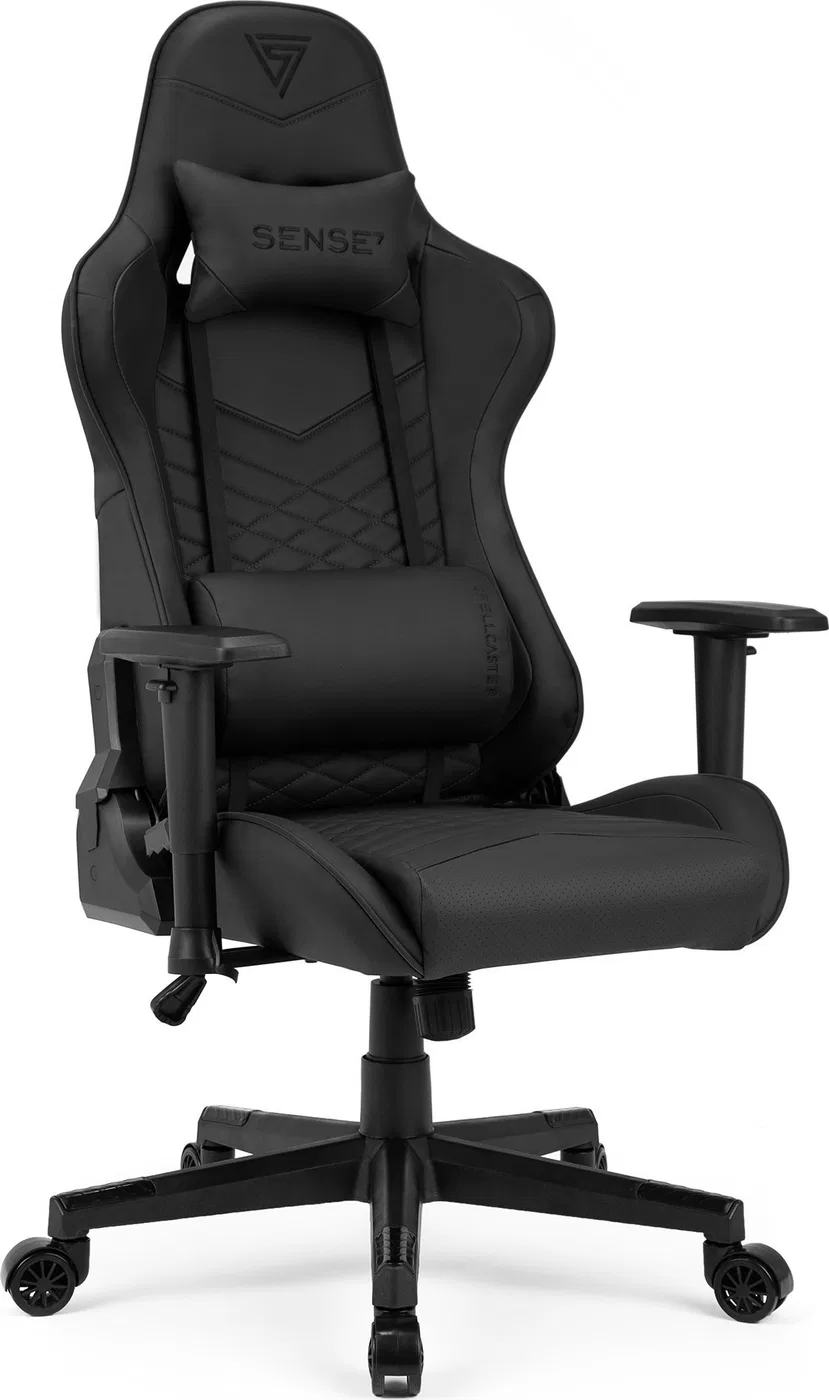 Fotel SENSE7 Spellcaster czarno-niebieski