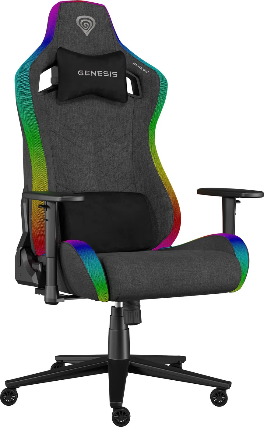 Fotel Genesis Trit 660 RGB Czarny (NFG-2247)
