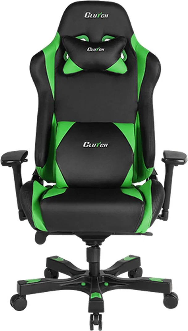 Fotel Clutch Chairz Throttle Series Alpha zielony (THA99BG)