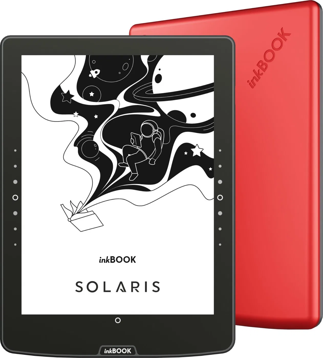 Czytnik ebooków inkBOOK Solaris RED 6" z aplikacjami Legimi, Empik Go, Kindle