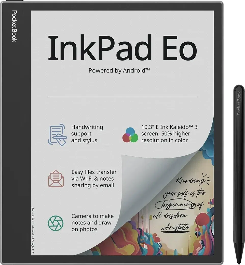 Czytnik PocketBook InkPad Eo szary (PB1042-M-WW-B)