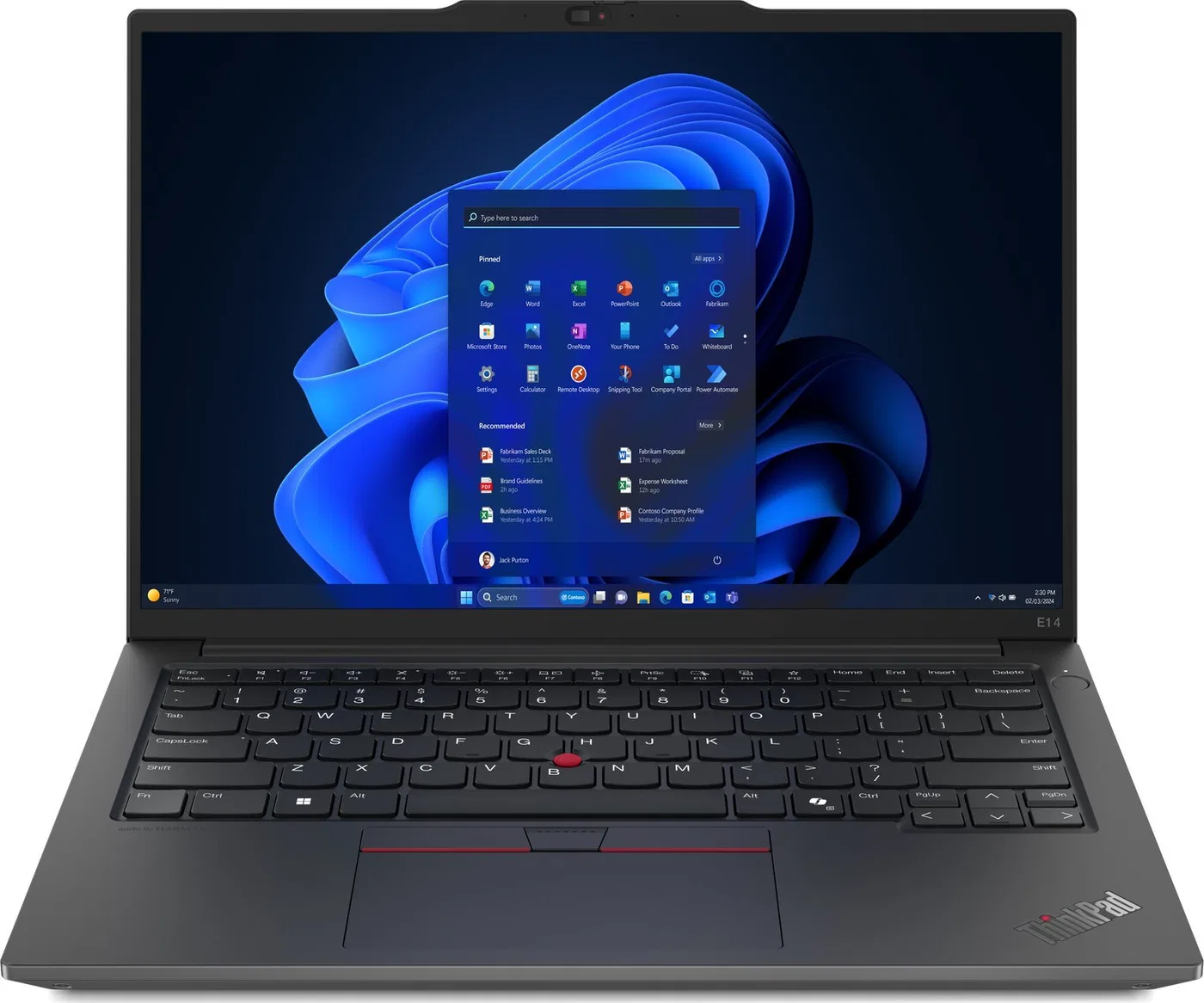 Laptop Lenovo ThinkPad E14 G6 Ultra 5 125U / 16 GB / 512 GB / W11 Pro (21M7002JMH)