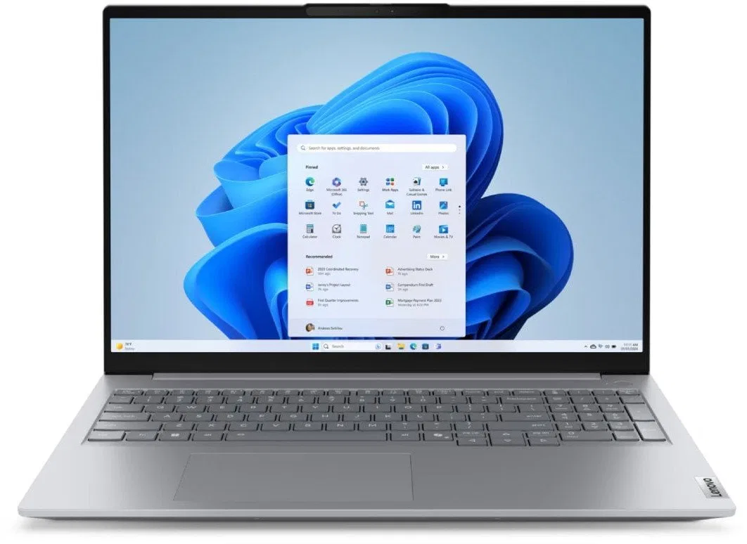 Laptop Lenovo ThinkBook 16 G8 IAL Ultra 7 255H / 64 GB / 1 TB + 2 TB / W11 Pro (21SK009RPB)