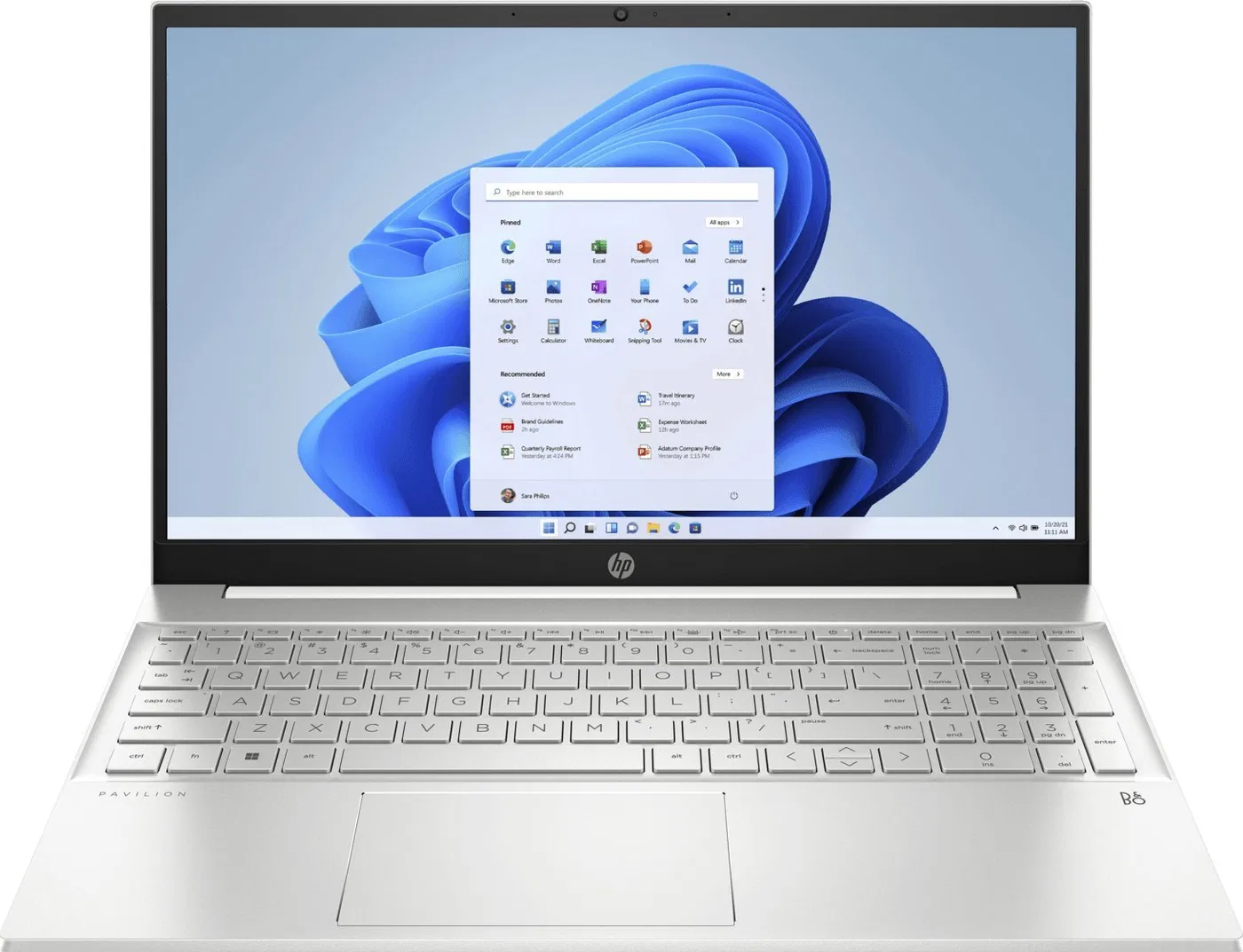 Laptop HP Pavilion 15-eh1318nw Ryzen 7 5700U / 16 GB / 512 GB / W11 (4S8V5EA)