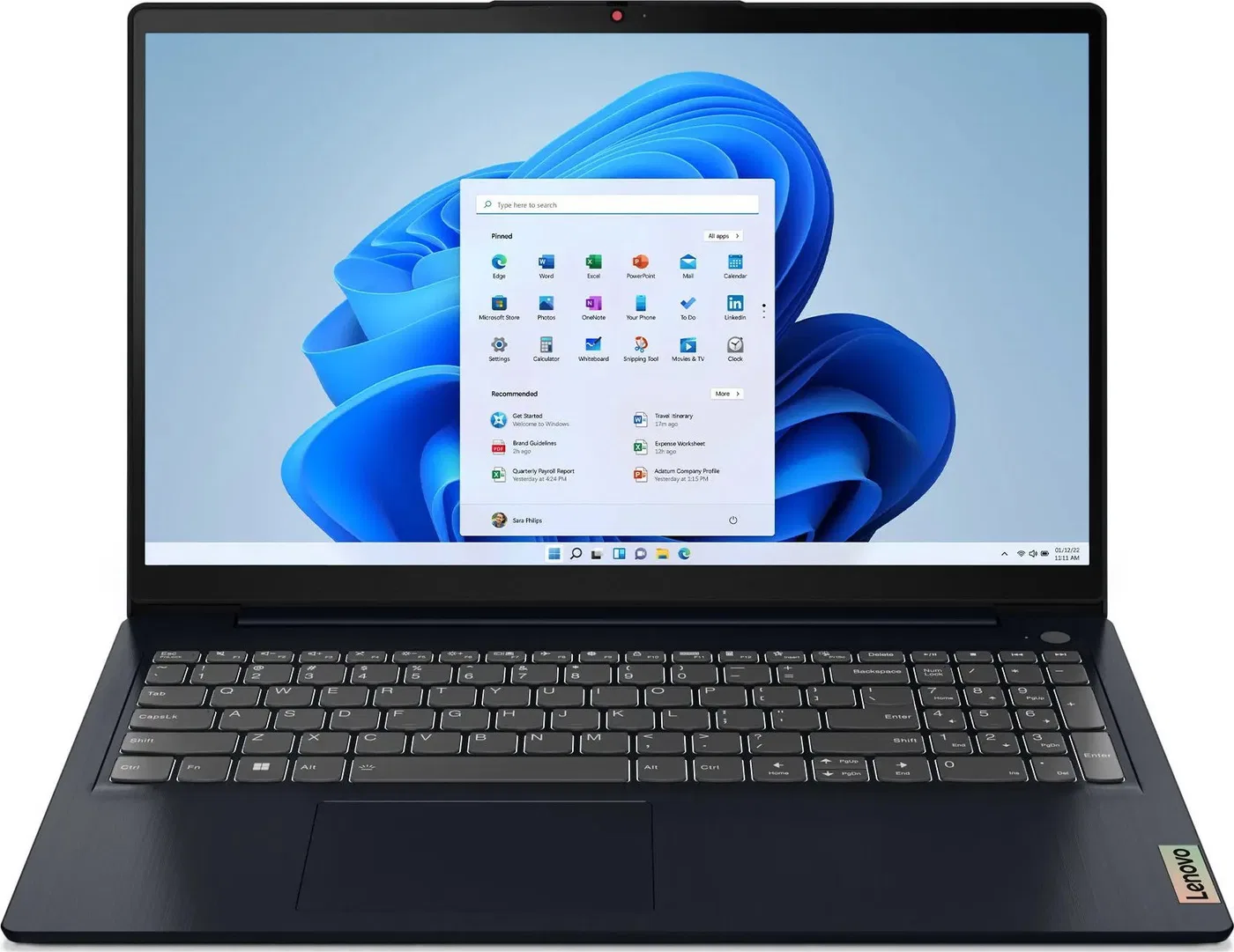 Laptop Lenovo IdeaPad 3 15IAU7 i3-1215U / 8 GB / 512 GB / W11 (82RK014BPB)