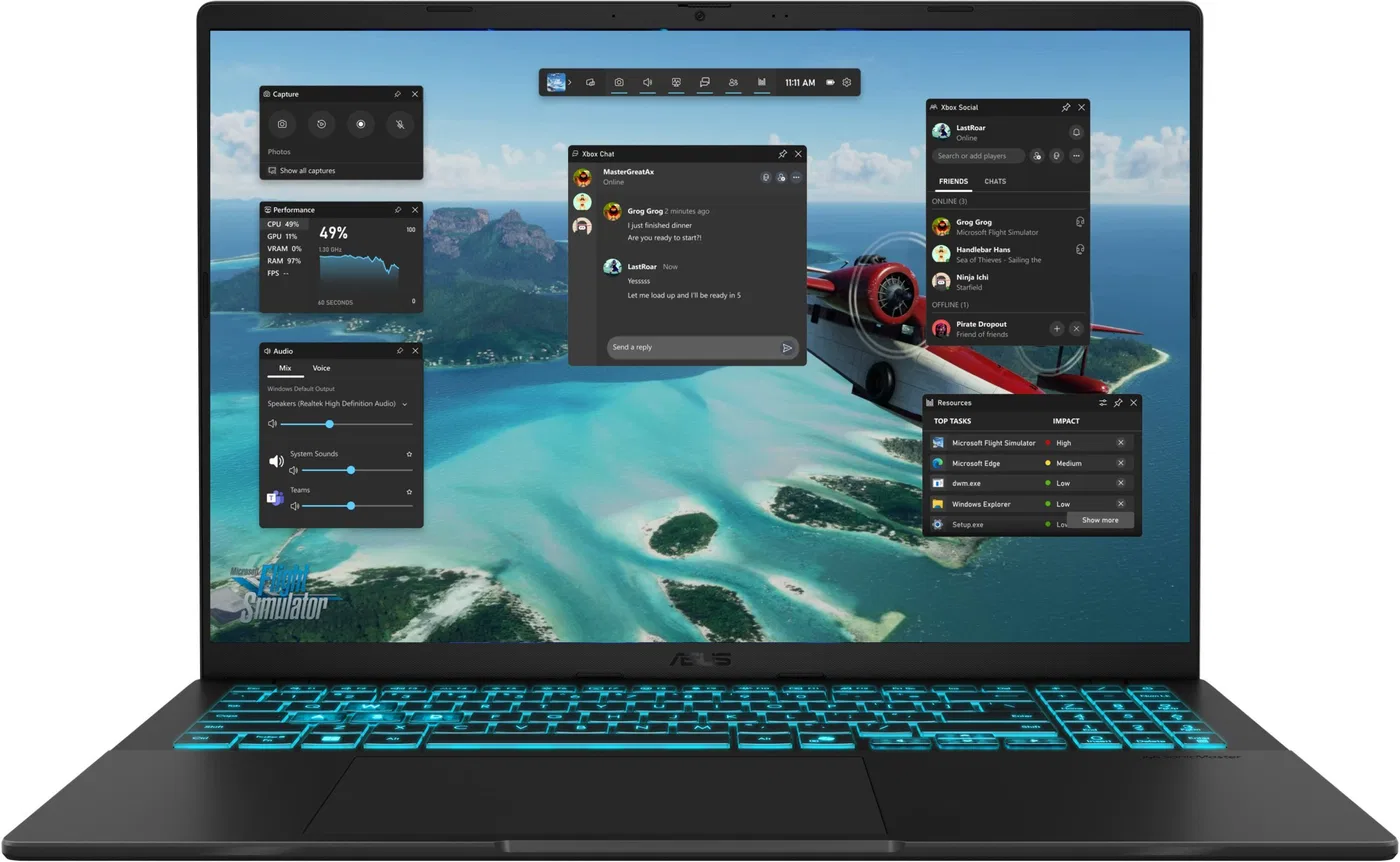 Laptop Asus V16 V3607 Core 5 210H / 16 GB / 512 GB / RTX 5060 / 144 Hz (V3607VM-RP015)